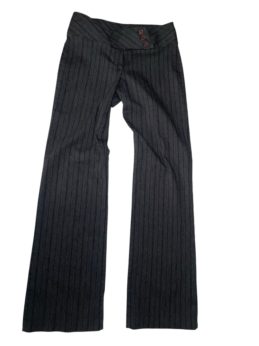 Vintage Studio Y Pinstripe Low Rise Trouser Pants Size 5/6 Y2K